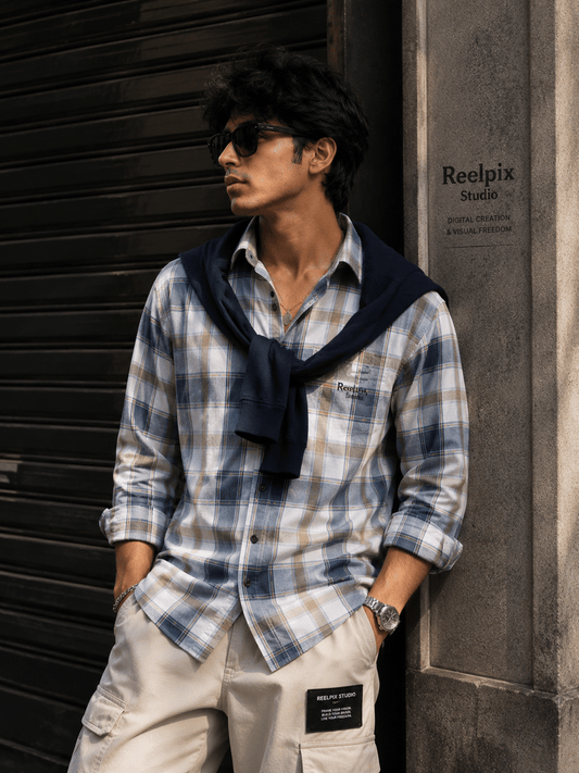 Coastal Plaid Shirt - Dressthetic