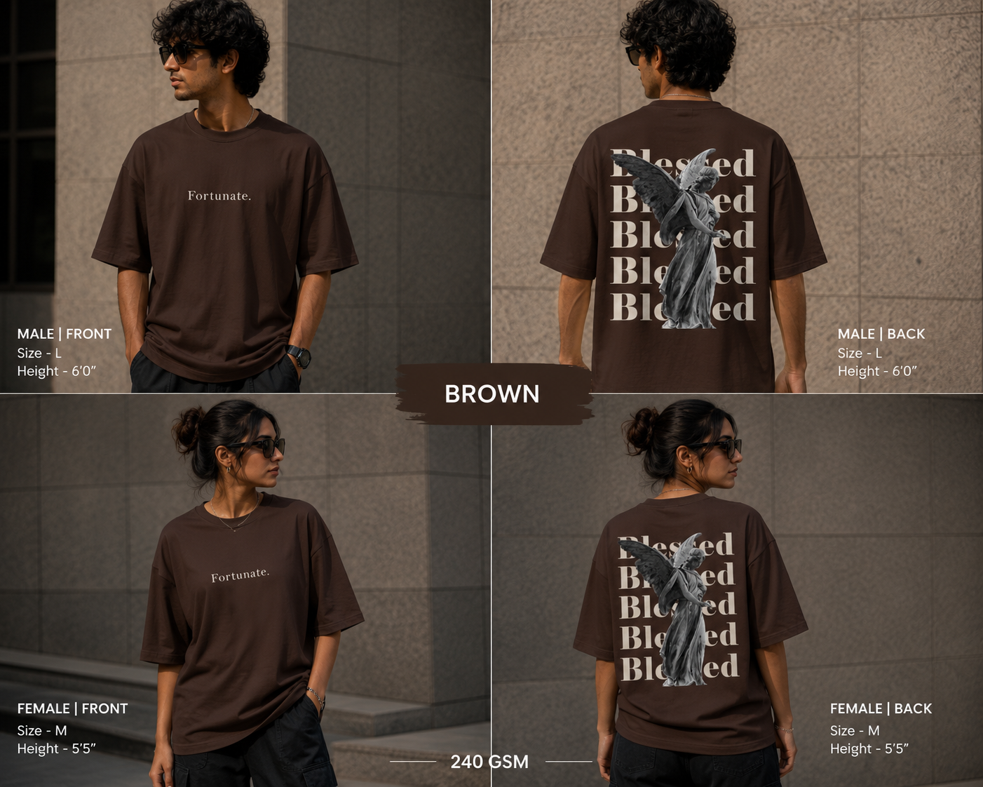 Fortunate Premium Oversized Tee