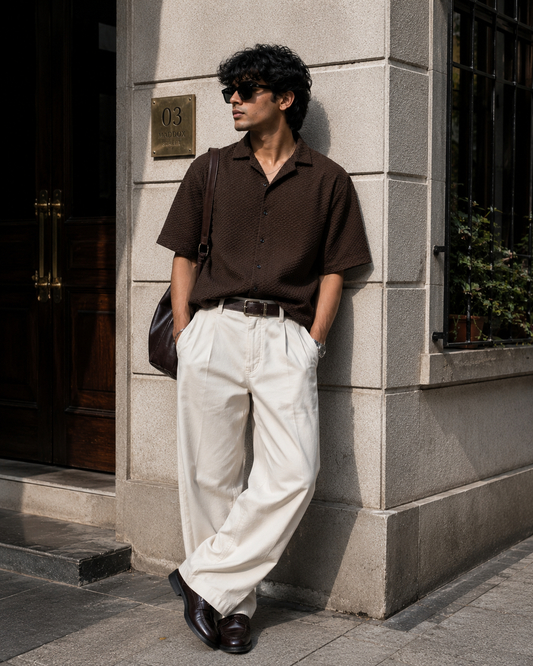 Earth-Tone Shirt