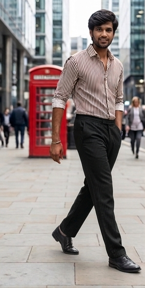 Horizon Pinstripe Shirt
