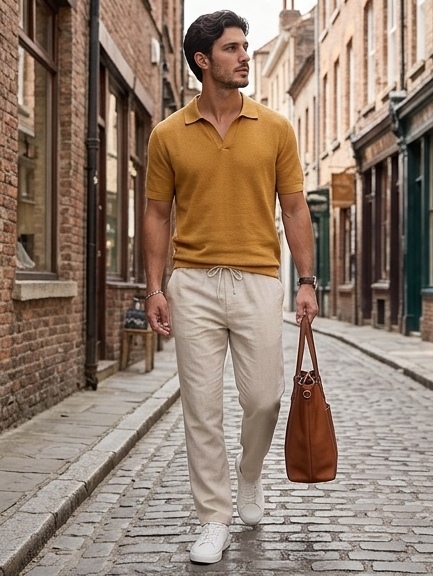 Tuscan Nomad Linen Pant