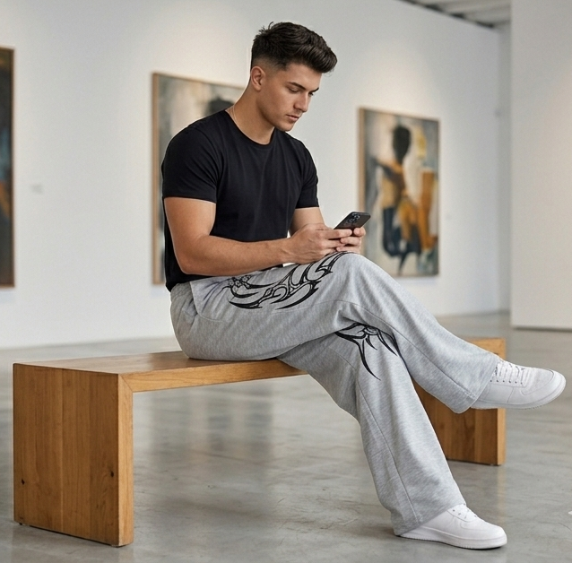 The Apex Oversized Archive Track Pant: Street-Ready Comfort