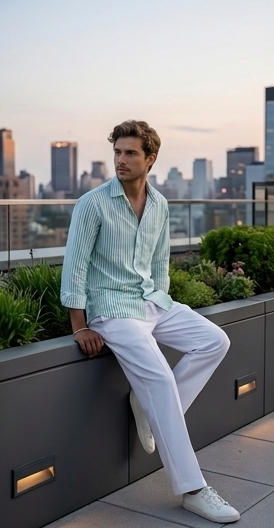 The Breeze Stripe Shirt