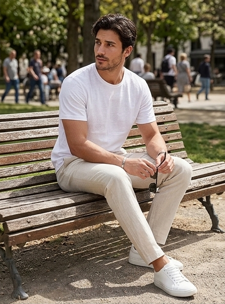 Tuscan Nomad Linen Pant