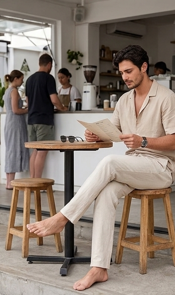 Tuscan Nomad Linen Pant