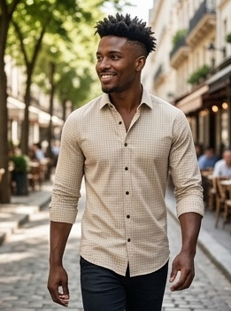 Urban Grid Shirt