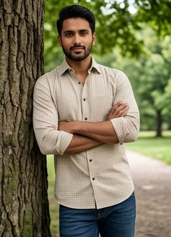 Urban Grid Shirt