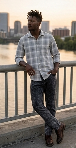 The Morning Mist Plaid Shirt