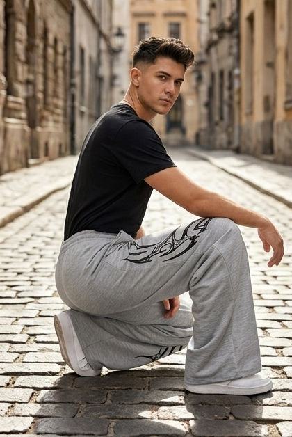The Apex Oversized Archive Track Pant: Street-Ready Comfort