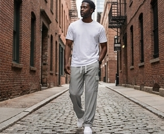 The Plissé Cargo Pant