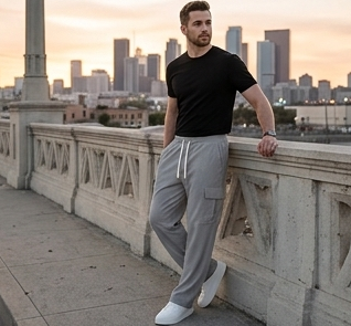 The Plissé Cargo Pant