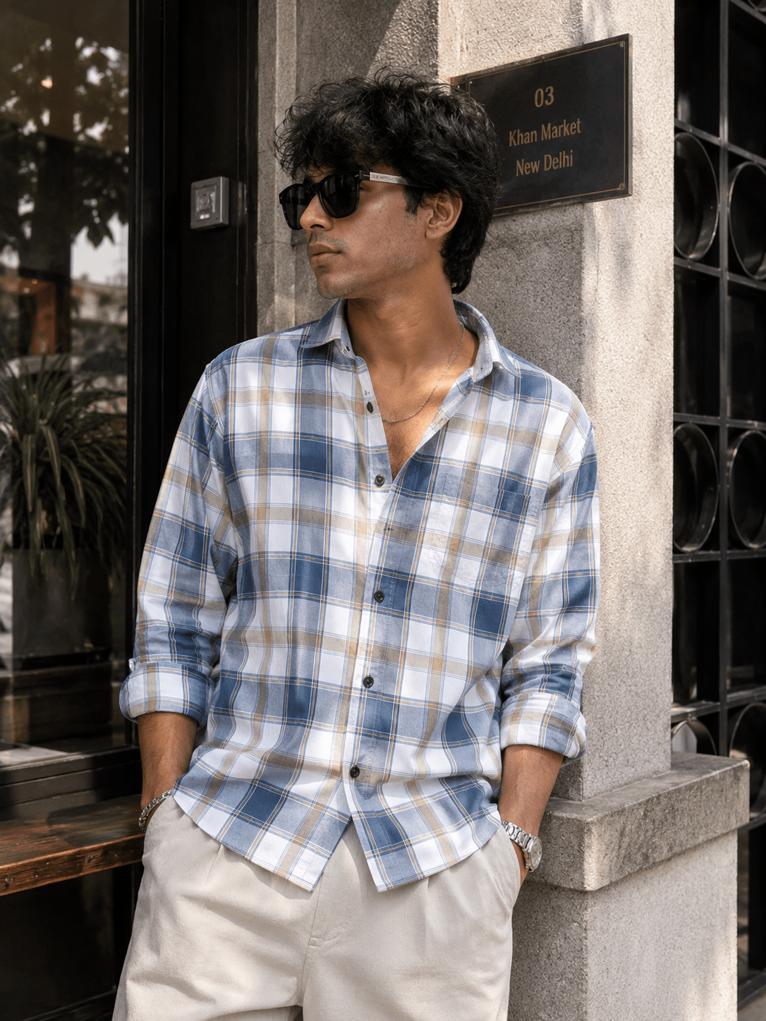Coastal Plaid Shirt - Dressthetic