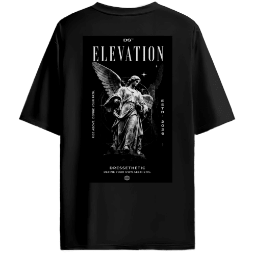 Dressthetic Elevation Tee | Oversized Fit • 220 GSM Cotton - Dressthetic