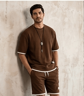 Earth-Tone Coordinated Set - Dressthetic