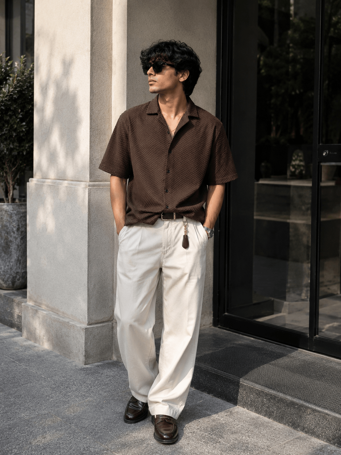Earth-Tone Shirt - Dressthetic