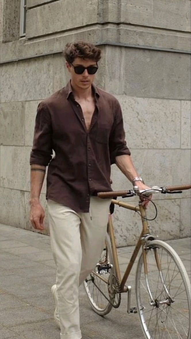 Earth-Tone Shirt - Dressthetic