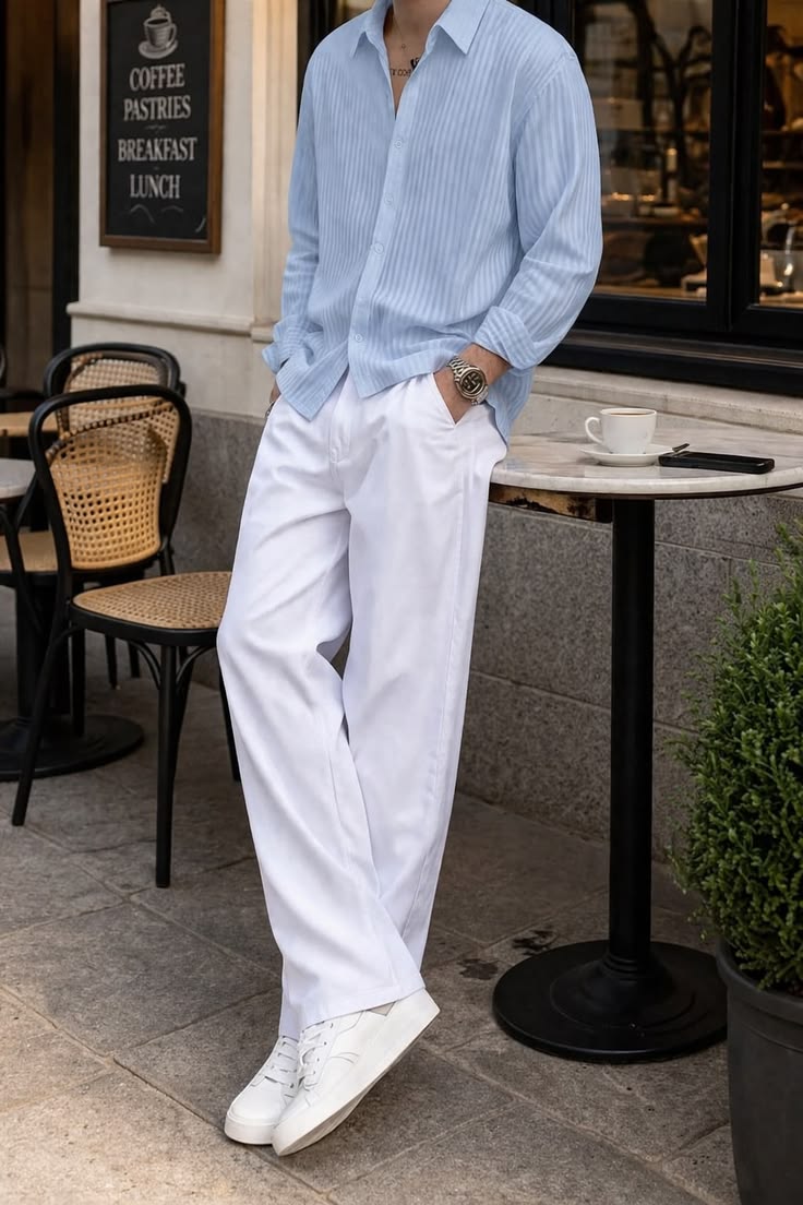 Mediterranean Breeze Linen Pant - Dressthetic