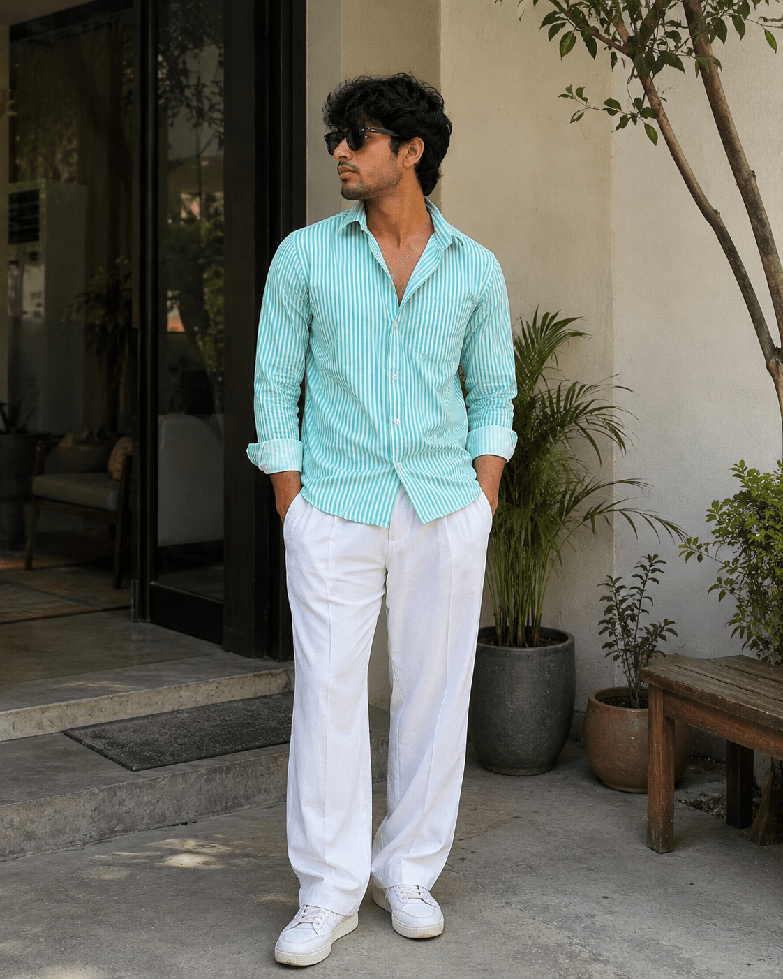 The Breeze Stripe Shirt - Dressthetic