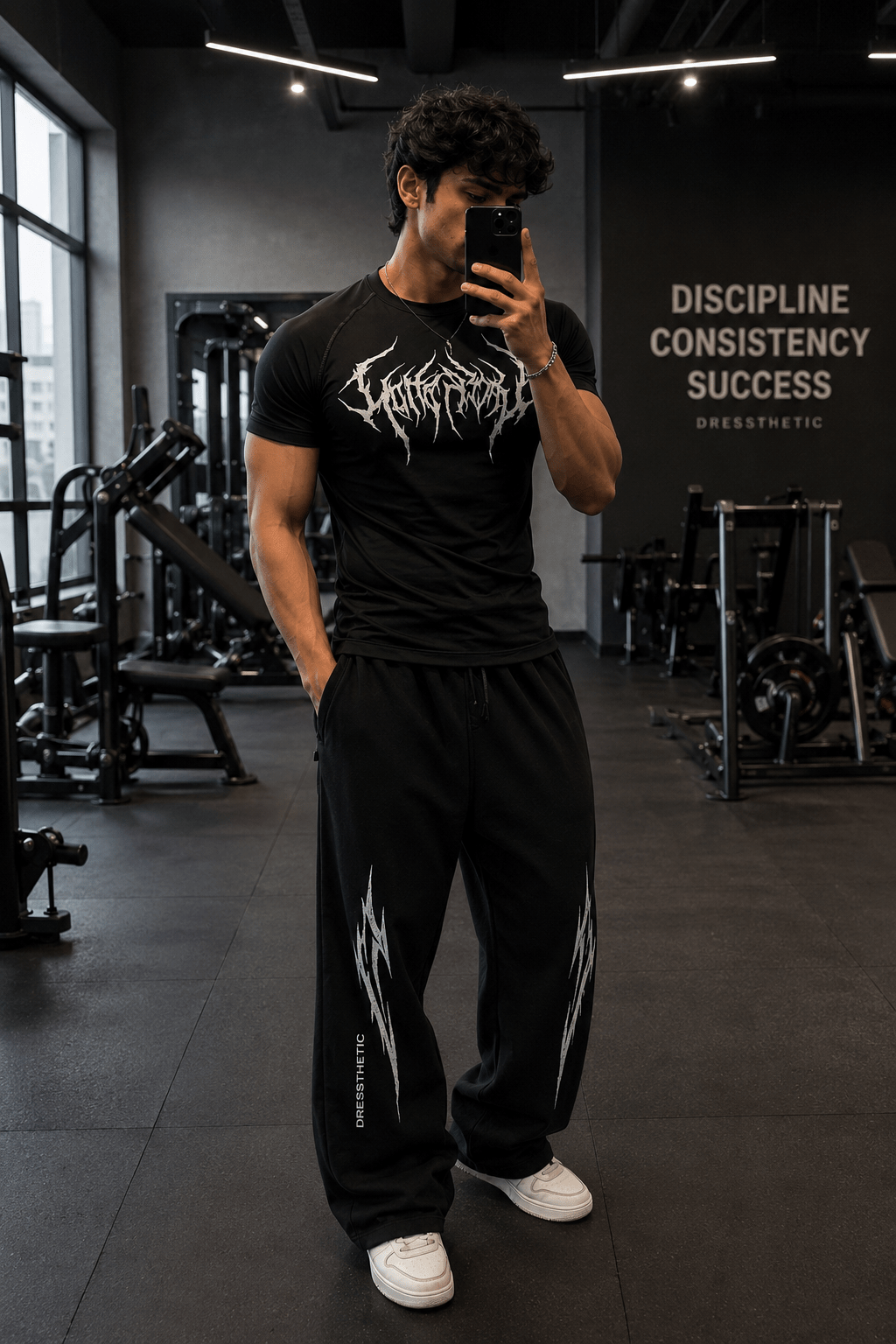 The Iron Grit Compression Tshirt - Dressthetic