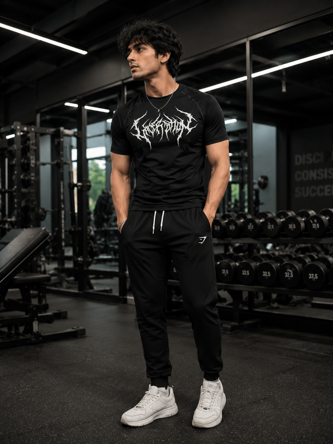 The Iron Grit Compression Tshirt - Dressthetic