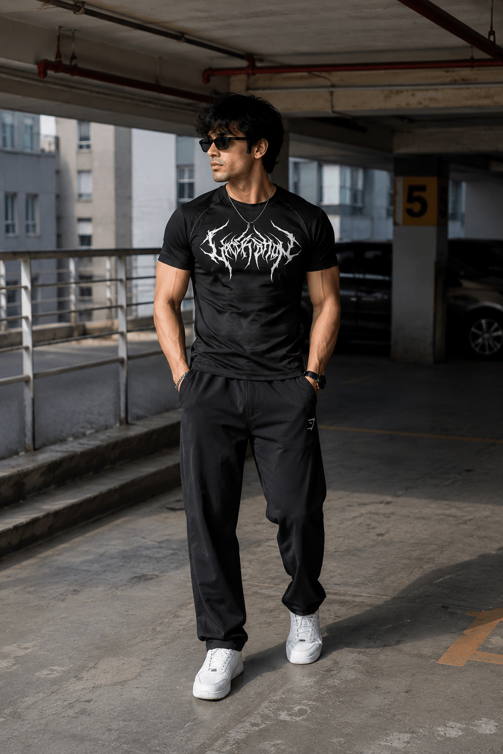 The Iron Grit Compression Tshirt - Dressthetic