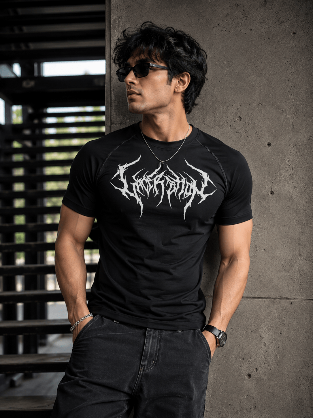 The Iron Grit Compression Tshirt - Dressthetic
