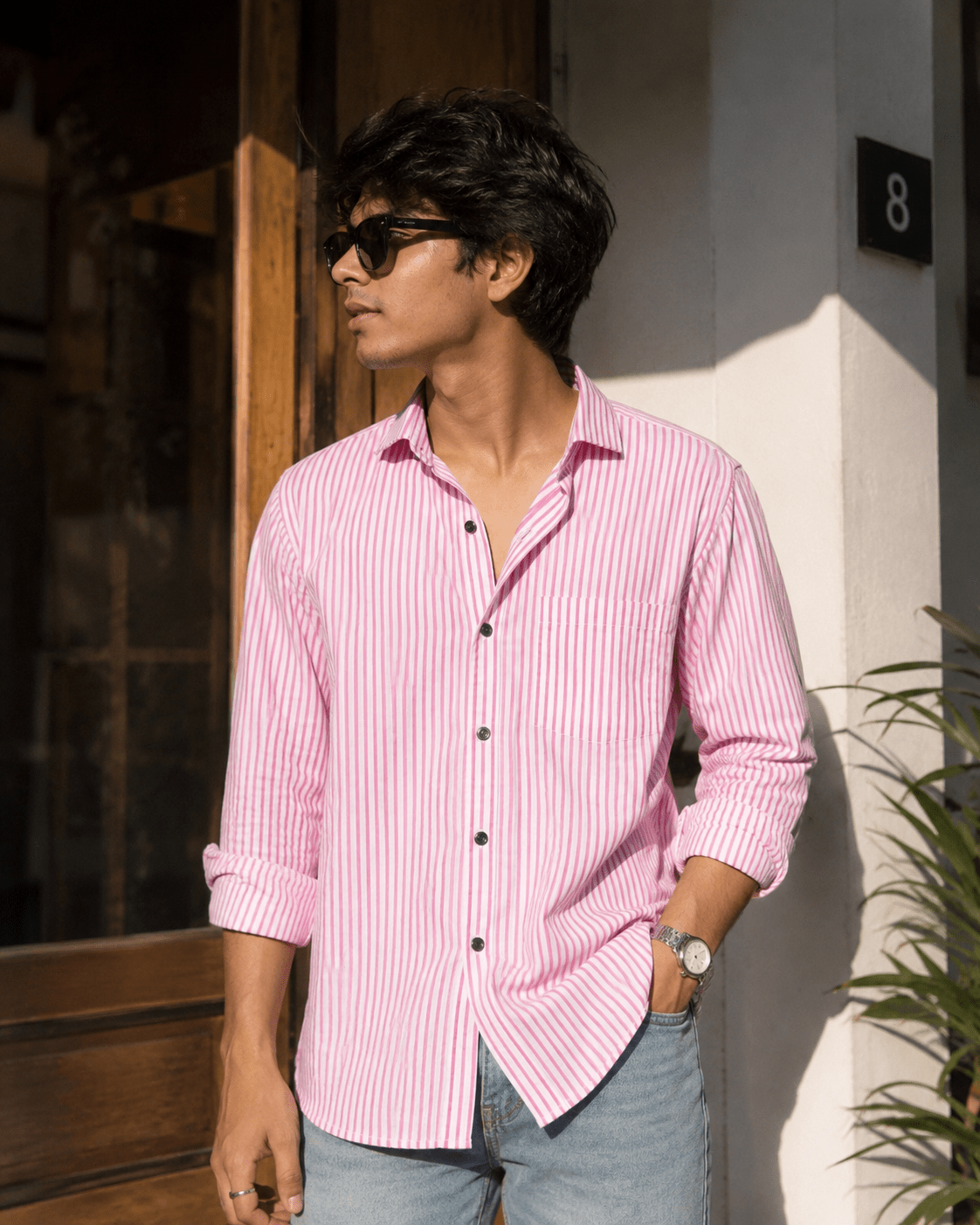 The Meridian Stripe Shirt - Dressthetic