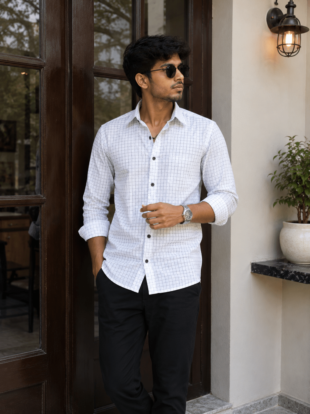 The Minimalist Texture Shirt - Dressthetic