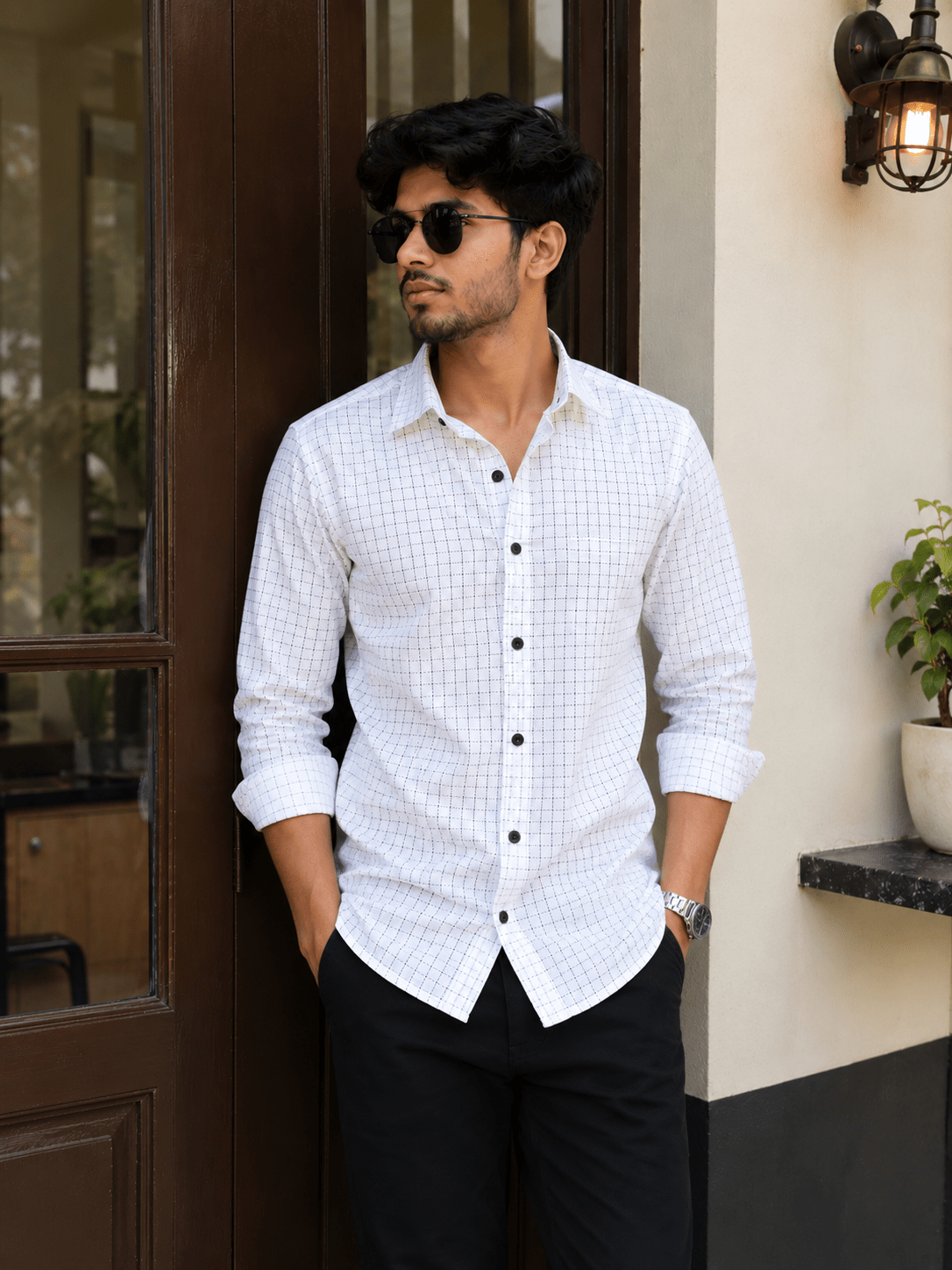 The Minimalist Texture Shirt - Dressthetic