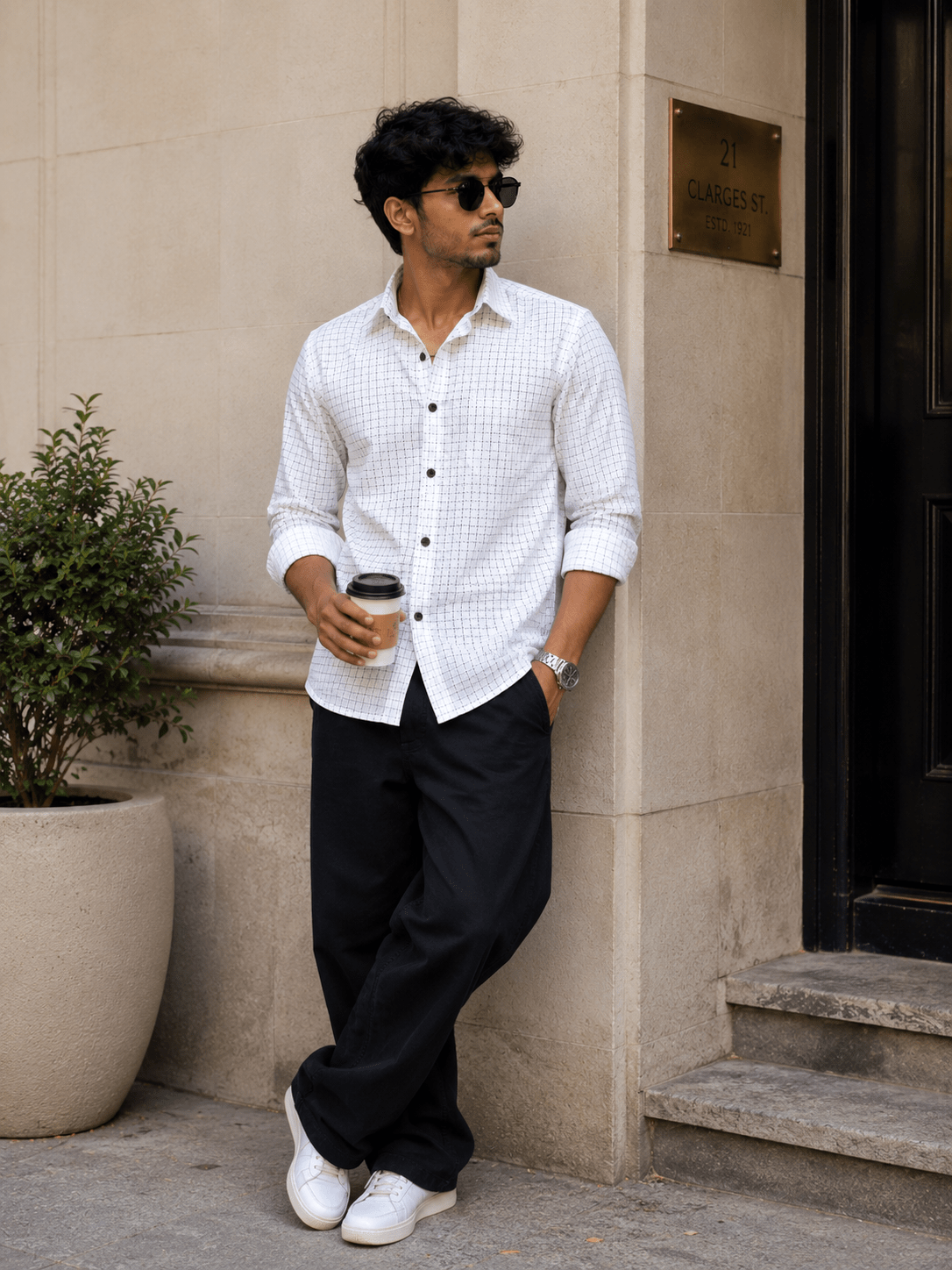The Minimalist Texture Shirt - Dressthetic
