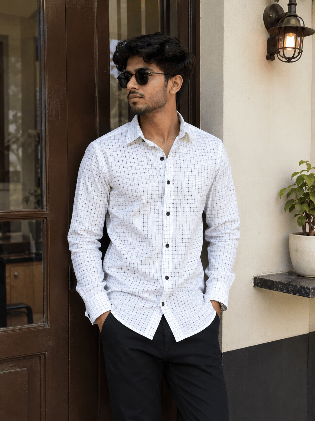The Minimalist Texture Shirt - Dressthetic